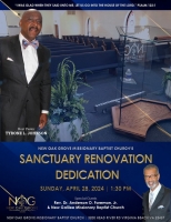 Sanctuary Renovation Dedication